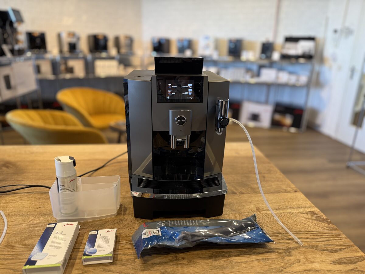 JURA W8 Melksysteem Reinigen