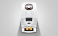 JURA C9 Piano White compacte volautomaat voor thuis, vooraanzicht, productkenmerk 7
