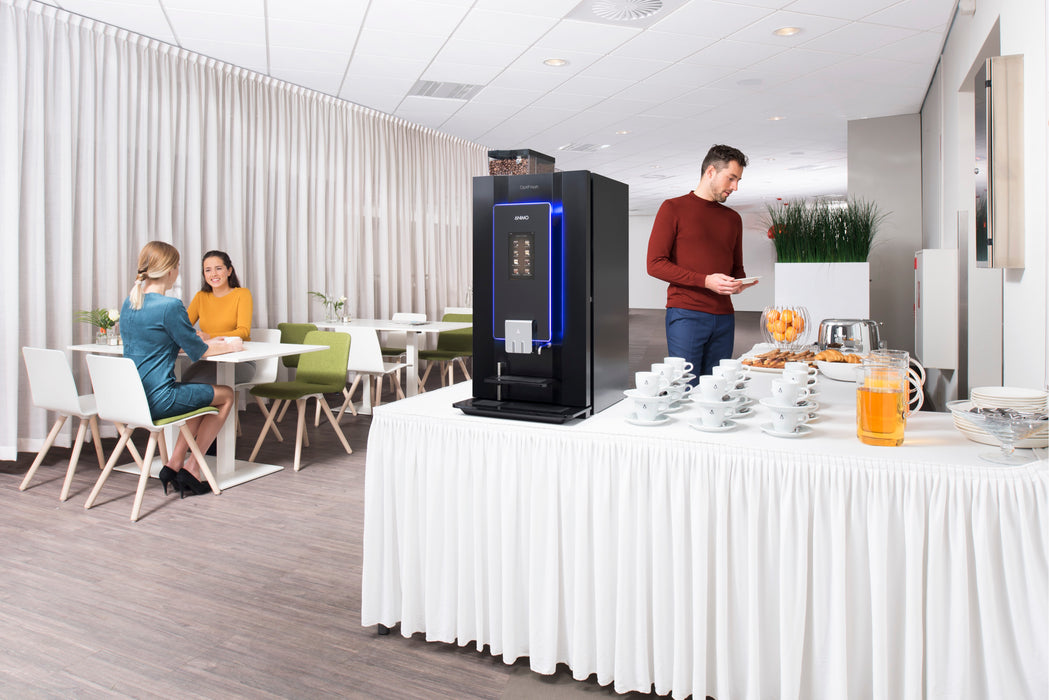Animo OptiFresh 1 Touch fresh brew koffiemachine met touchscreen, vooraanzicht, fabrikantbeeld