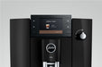 JURA E6 Piano Black espressomachine voor thuis, vooraanzicht — fabrikantbeeld 21