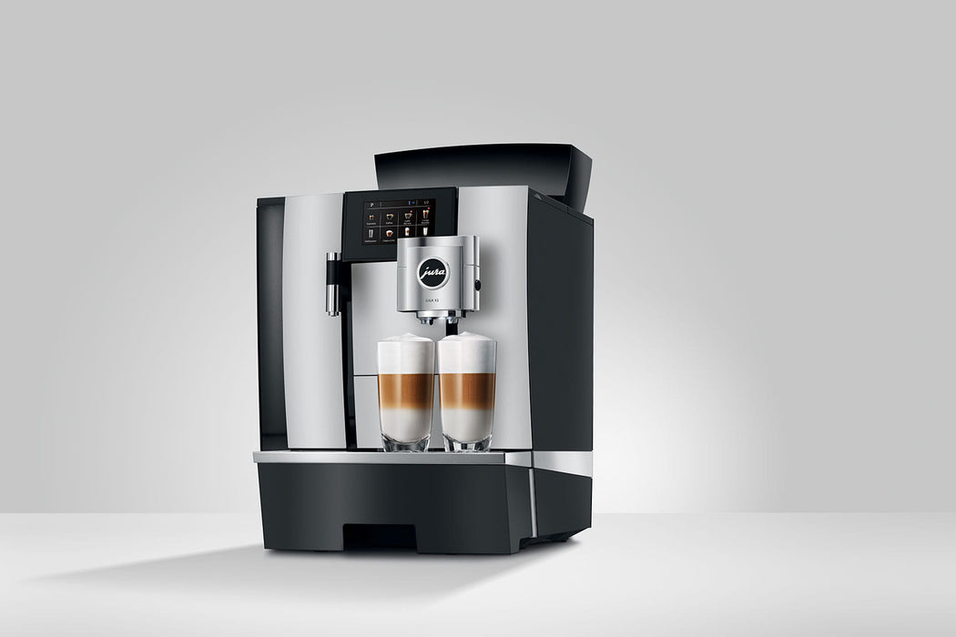 JURA GIGA X3 Aluminium professionele koffiemachine, vooraanzicht, fabrikantbeeld 15