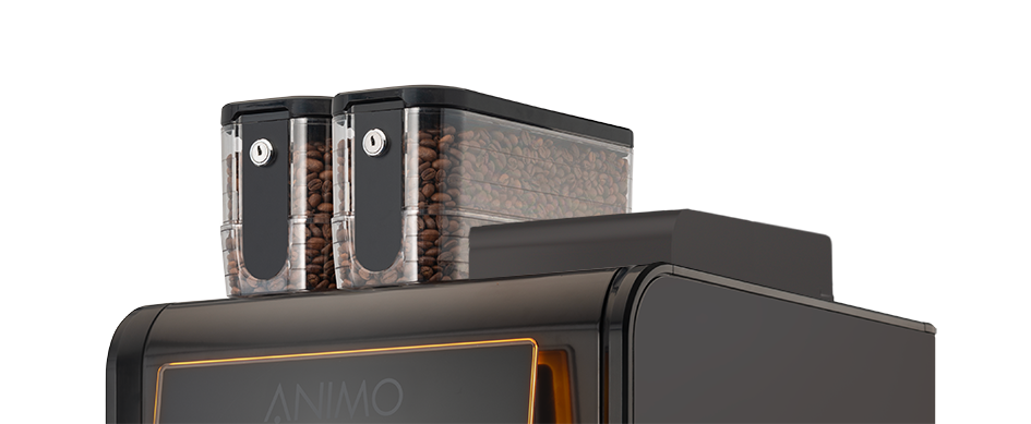 Animo OptiMe X 11 zakelijke koffiemachine met touchscreen, vooraanzicht, fabrikantbeeld 3