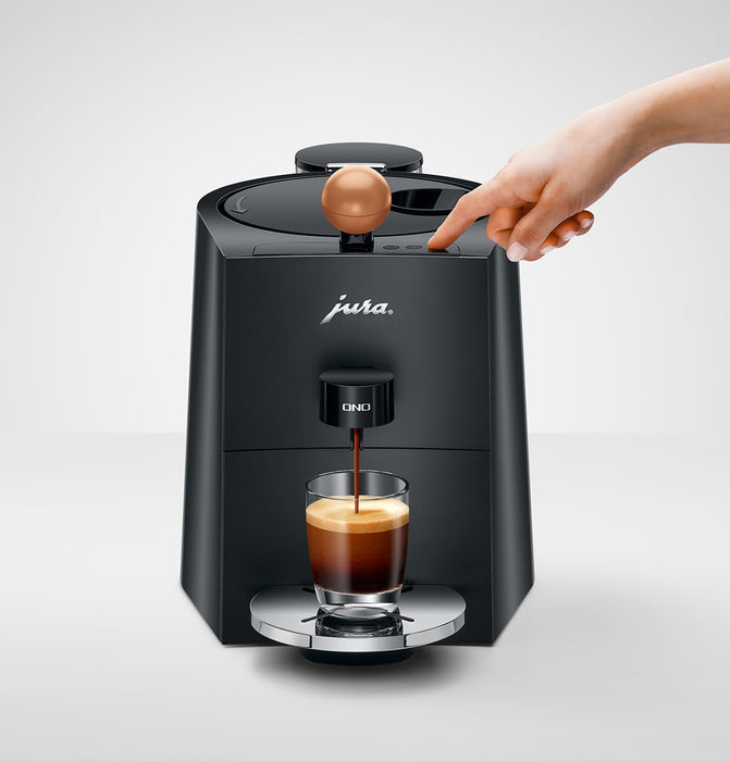 JURA ONO Coffee Black machine voor gemalen koffie, vooraanzicht, fabrikantbeeld 10