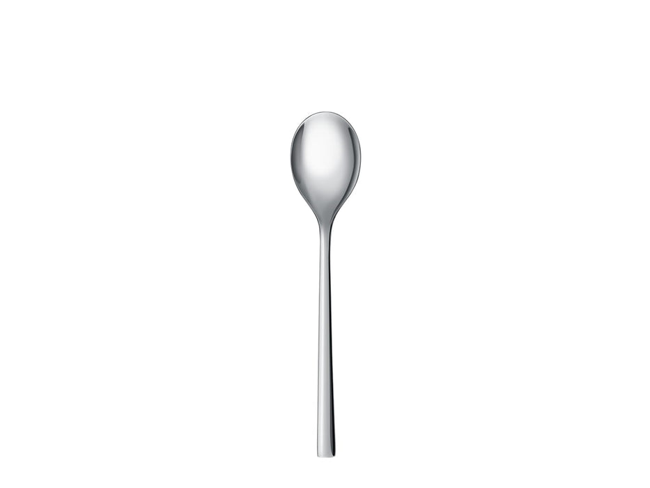 Zilverkleurige JURA-koffielepel van 14 cm, roestvrij staal, fabrikantbeeld
