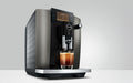 JURA E6 Dark Inox espressomachine voor thuis, vooraanzicht, productkenmerk 11