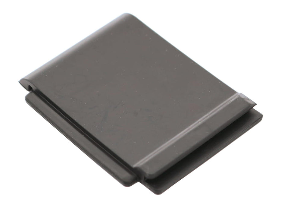 Zwarte rubber flap voor JURA residubak, art. 74634, fabrikantbeeld