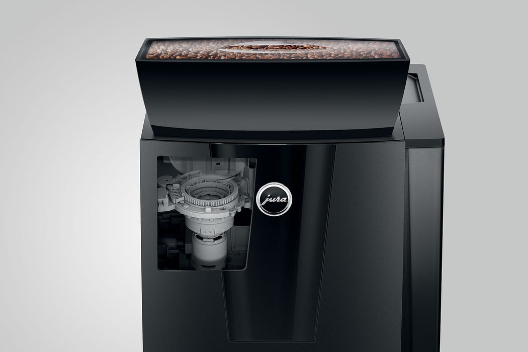 JURA GIGA X3 Aluminium professionele koffiemachine, vooraanzicht — fabrikantbeeld 26