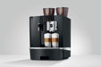 JURA GIGA X8 Aluminium professionele koffiemachine, vooraanzicht, fabrikantbeeld 10