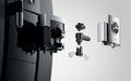 JURA GIGA X8 Aluminium professionele koffiemachine, vooraanzicht, productkenmerk 5