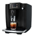 JURA E6 Piano Black espressomachine voor thuis, vooraanzicht, fabrikantbeeld 17