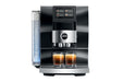 JURA Z10 Diamond Black premium volautomaat, vooraanzicht met touchscreen, fabrikantbeeld 18