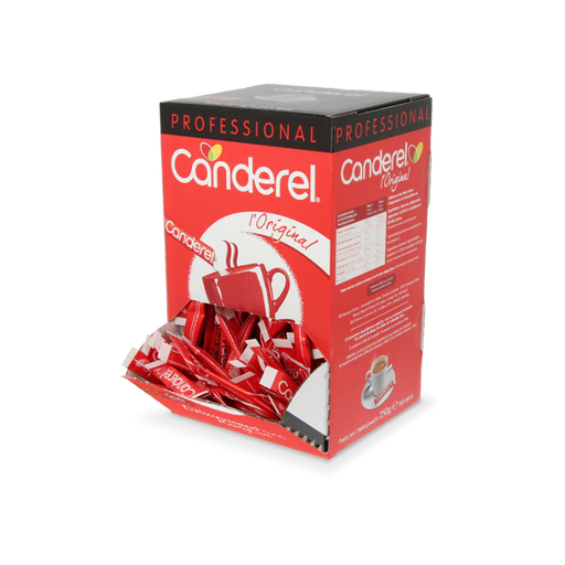 Canderel zoetstof sticks 0,5 gram in dispenserdoos, 500 stuks