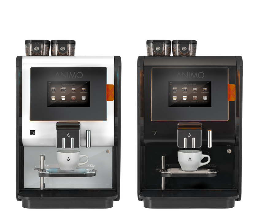 Animo OptiMe X 11 zakelijke koffiemachine met touchscreen, vooraanzicht, fabrikantbeeld 2