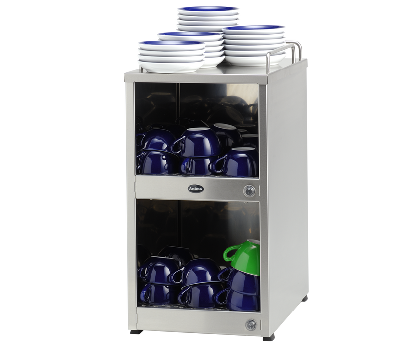 Animo KKWn koppenwarmer met rvs zijpanelen