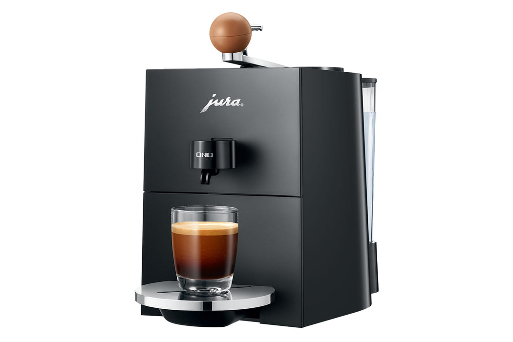 JURA ONO Coffee Black machine voor gemalen koffie, vooraanzicht, fabrikantbeeld 3