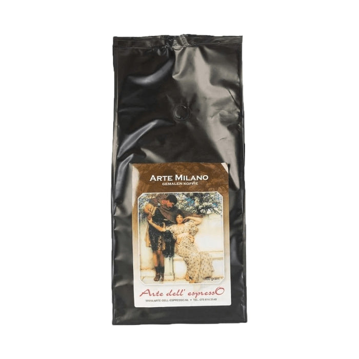 Arte Milano (Gemalen koffie)Private label koffiebonen gemalen