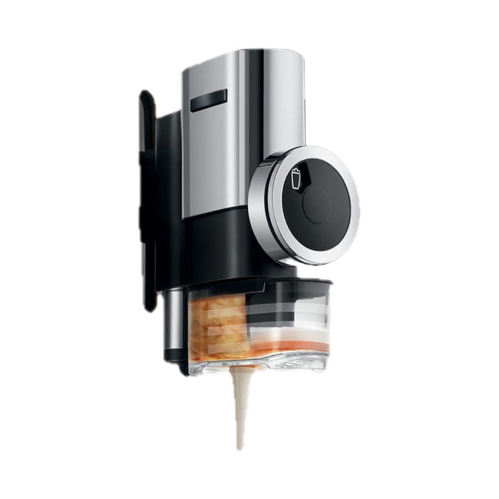 JURA Siroopopzetstuk zilver zwart met transparante container, wandmontage espressomachine accessoire | Arte dell' espressO