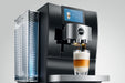 JURA Z10 Diamond Black premium volautomaat, vooraanzicht met touchscreen, productkenmerk 15