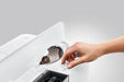 JURA C9 Piano White compacte volautomaat voor thuis, vooraanzicht, fabrikantbeeld 13