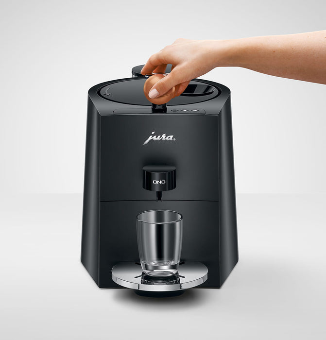 JURA ONO Coffee Black machine voor gemalen koffie, vooraanzicht, fabrikantbeeld 9