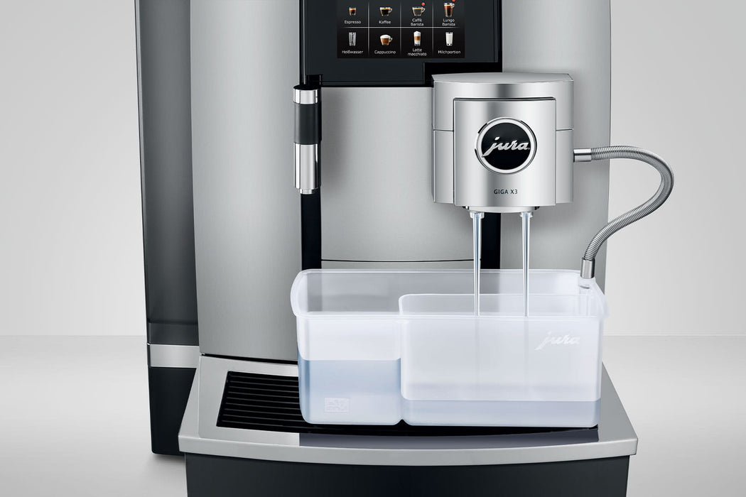 JURA GIGA X3 Aluminium professionele koffiemachine, vooraanzicht — fabrikantbeeld 23