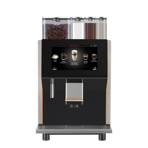 Dr. Coffee Office 150 CC, volautomatische koffiemachine voor espresso, cappuccino, chocolademelk en thee