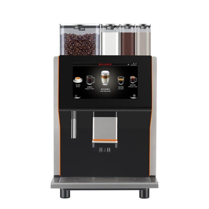 Dr. Coffee Office 150 CC, volautomatische koffiemachine voor espresso, cappuccino, chocolademelk en thee