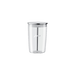 JURA glazen melkhouder 72570 met RVS deksel en schuifstang, transparant glas, voor espressomachines | Arte dell' espressO