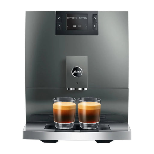 JURA C3 Piano Inox (EA) koffiemachine, vooraanzicht