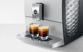 Twee espresso's tegelijk uit de JURA C9 Platina