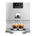 JURA C9 Platina (EA) koffiemachine, vooraanzicht