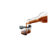 JURA Chocolade-opzetstuk set van 2 bruin glas pouring in cup demo | Arte dell' espressO