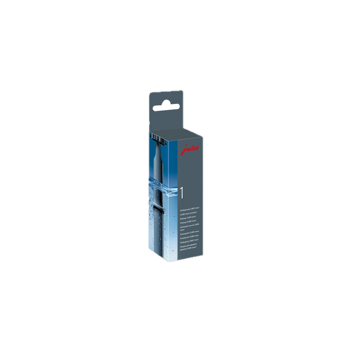 JURA CLARIS Smart Z-serie verlengstuk in blauwe verpakking met grijze doos, waterfilterdeel voor koffiemachines | Arte dell' espressO