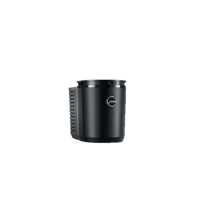 JURA Cool Control 1.0L melkkan zwart met logo, kunststof houder met groefgreep | Arte dell' espressO
