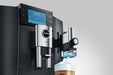 Melkschuimuitloop CX3 en display van de JURA E10 Diamond Black