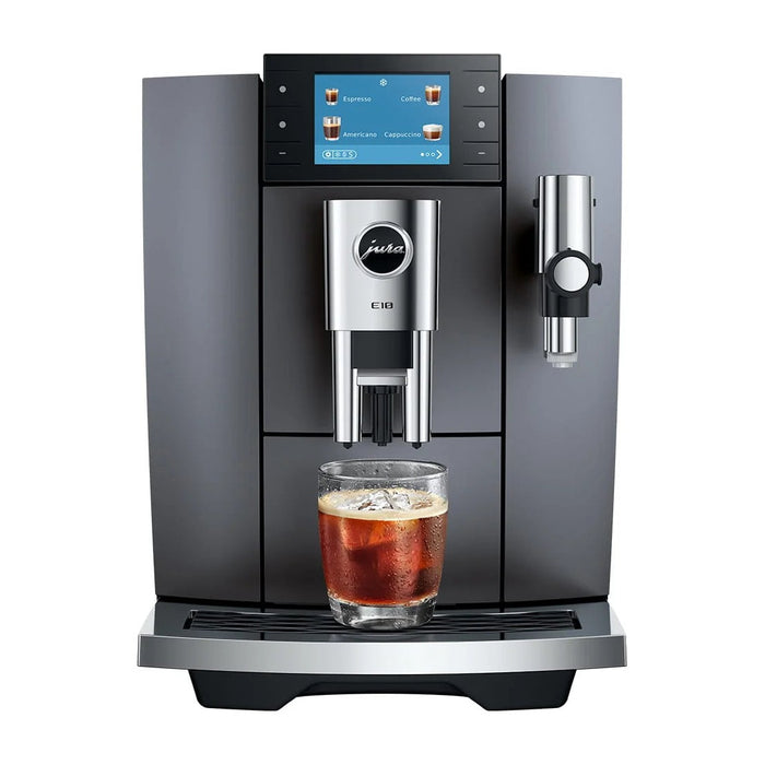 JURA E10 Onyx Grey (EA) koffiemachine, vooraanzicht