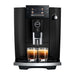 JURA E6 Piano Black (ED) koffiemachine, vooraanzicht