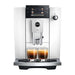 JURA E6 Piano White (ED) koffiemachine, vooraanzicht