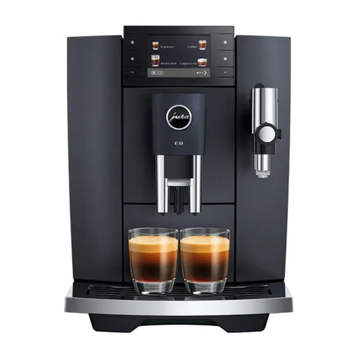 JURA E8 Cosmic Black (ED) koffiemachine, vooraanzicht
