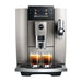 JURA E8 Midnight Silver (ED) koffiemachine, vooraanzicht