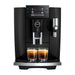 JURA E8 Piano Black (ED) koffiemachine, vooraanzicht