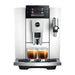 JURA E8 Piano White (ED) koffiemachine, vooraanzicht