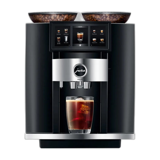 JURA GIGA 10 Diamond Black (EA) koffiemachine, vooraanzicht