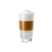 JURA Latte Macchiato Glas Hoog met gescheiden lagen melk en espresso, transparant glas | Arte dell' espressO