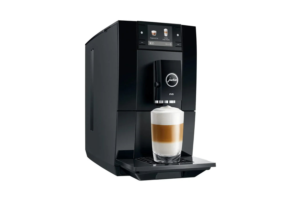 JURA A8 met melkslang HP4 en latte macchiato