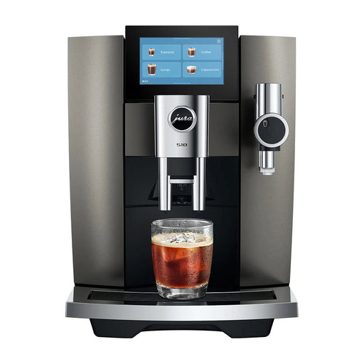 JURA S10 Dark Inox (EA) koffiemachine, vooraanzicht