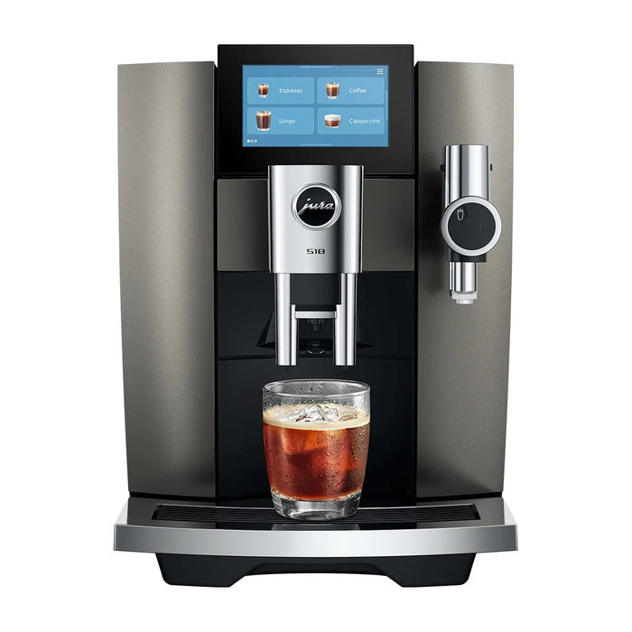 JURA S10 Dark Inox (EA) koffiemachine, vooraanzicht