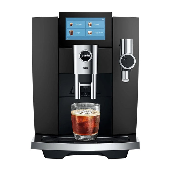 JURA S10 Obsidian Black (EA) koffiemachine, vooraanzicht