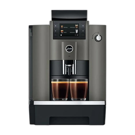 JURA W4 Dark Inox koffiemachine, vooraanzicht