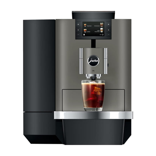 JURA X10c Dark Inox (EA) koffiemachine, vooraanzicht